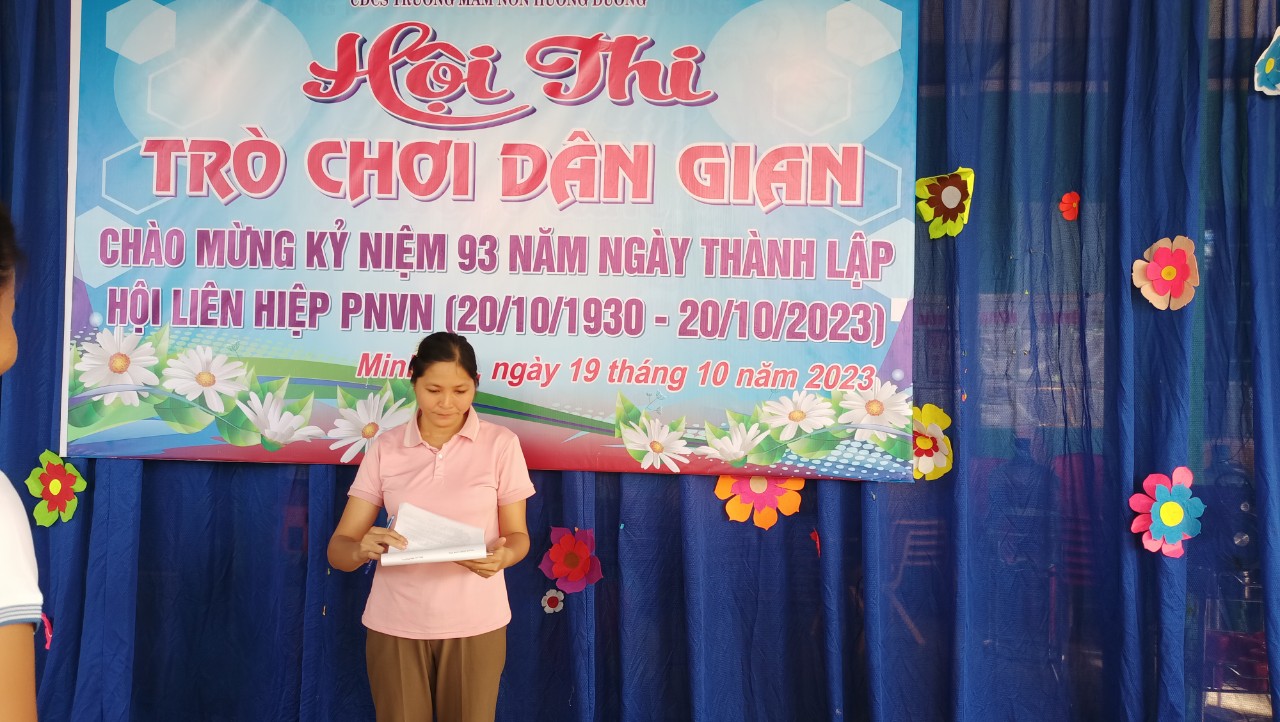 Công đoàn trường tổ chức chơi trò chơi dân gian